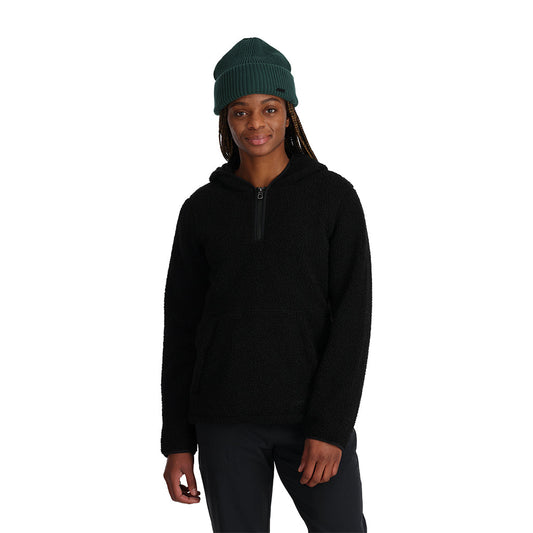 Womens Cloud Fleece Hoodie - Black