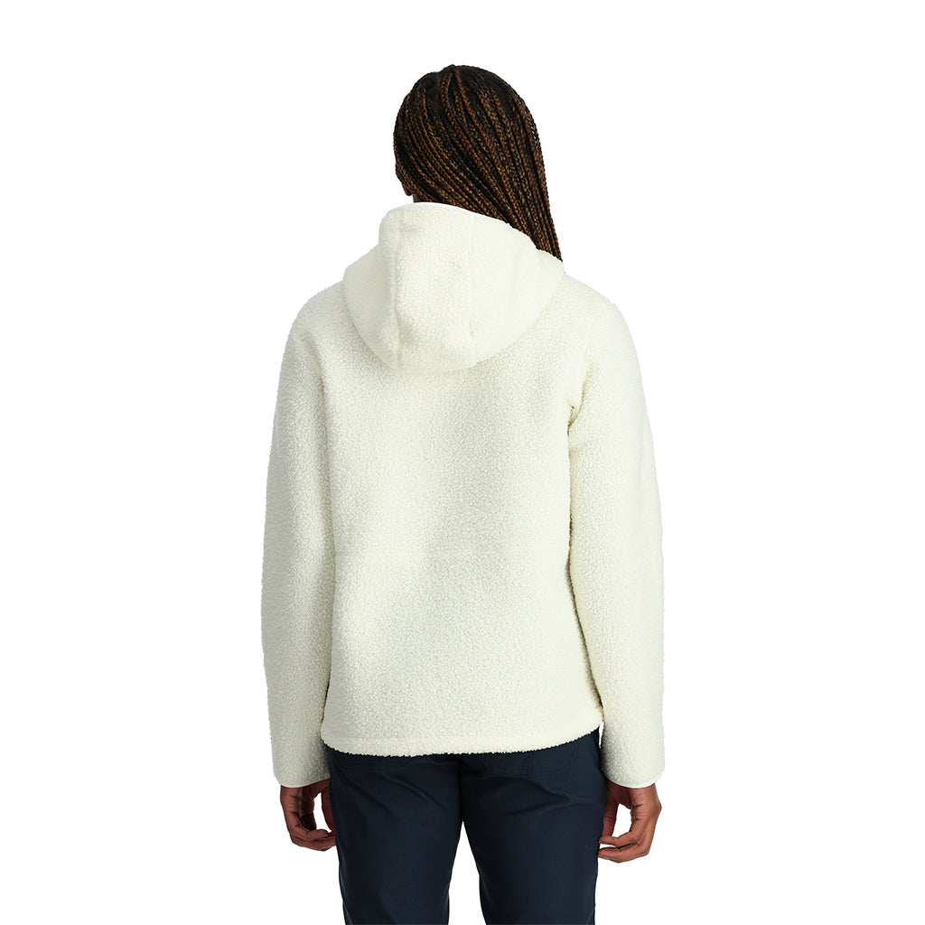Womens Cloud Fleece Hoodie - Snow