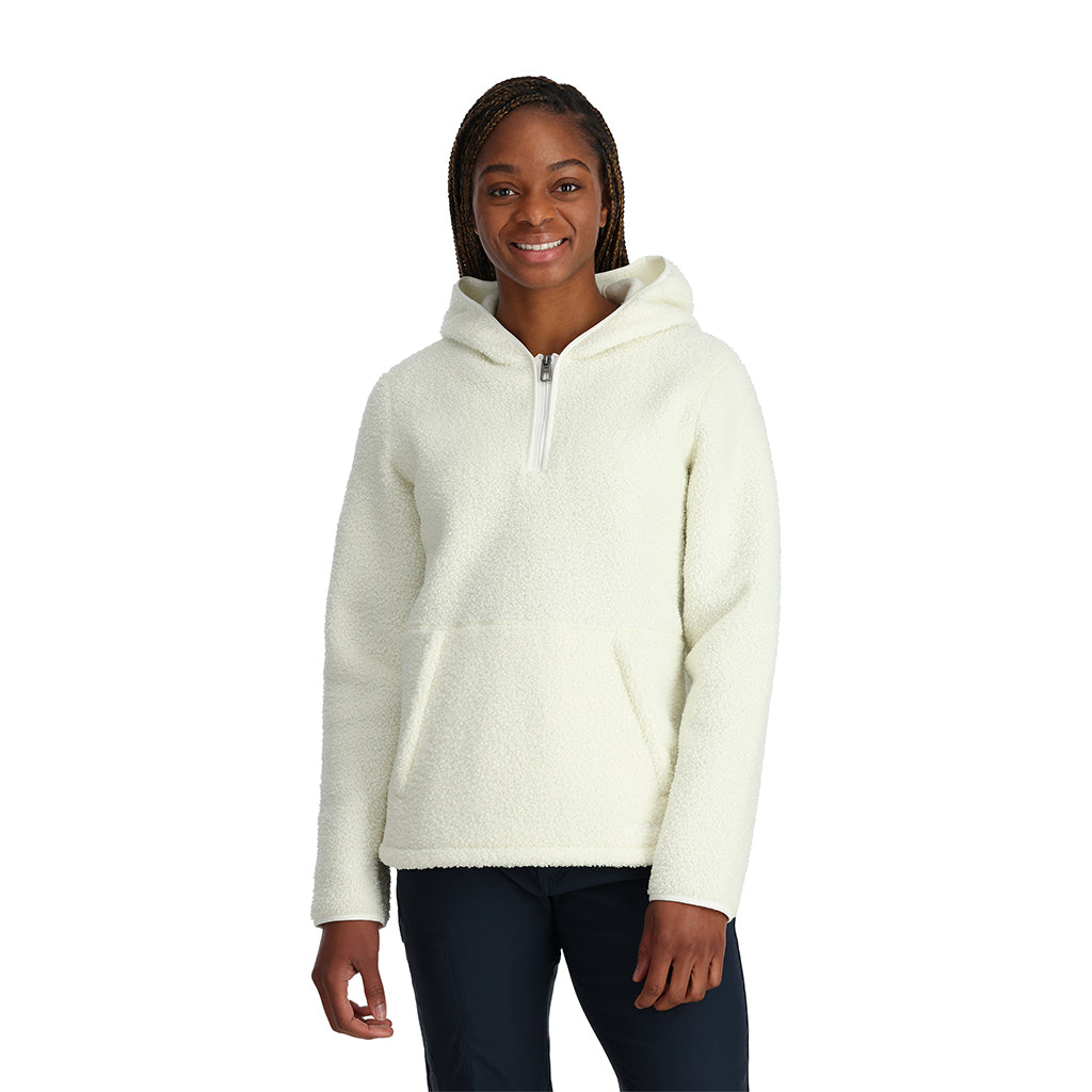 Womens Cloud Fleece Hoodie - Snow