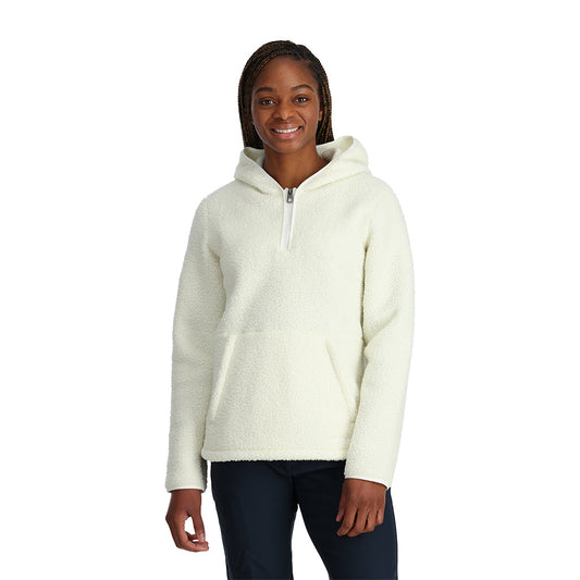 Womens Cloud Fleece Hoodie - Snow