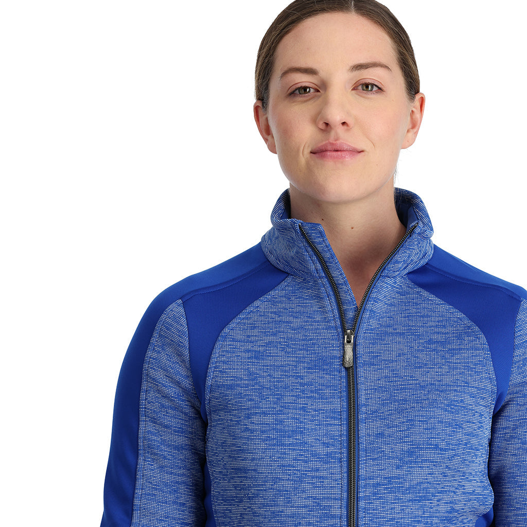 Womens Encore Full Zip - Electric Blue