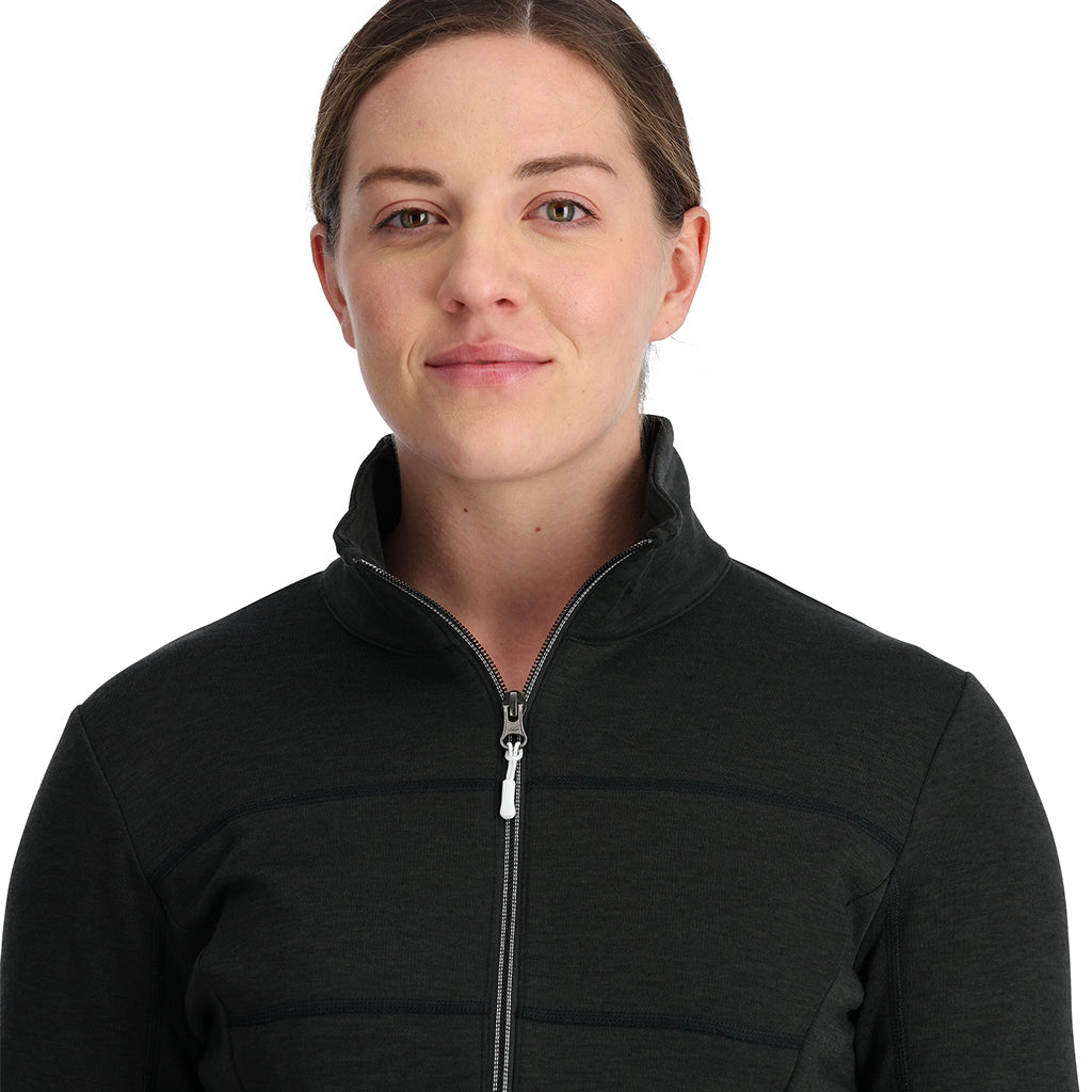 Womens Speed Full Zip - Black