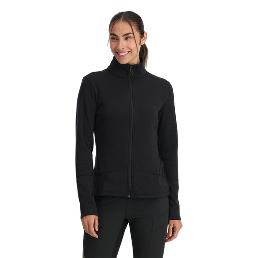 Womens Speed Fleece Jacket - Black