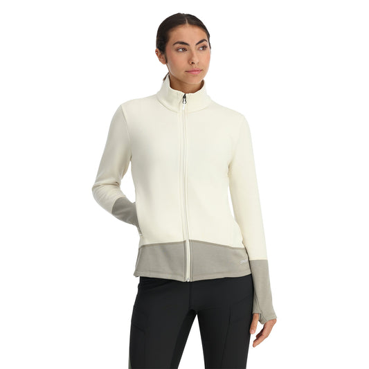 Womens Speed Fleece Jacket - Vanilla Latte