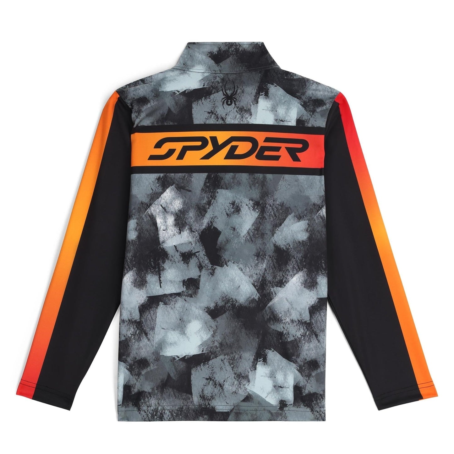 Boys Jacobs Half Zip - Black Block Camo