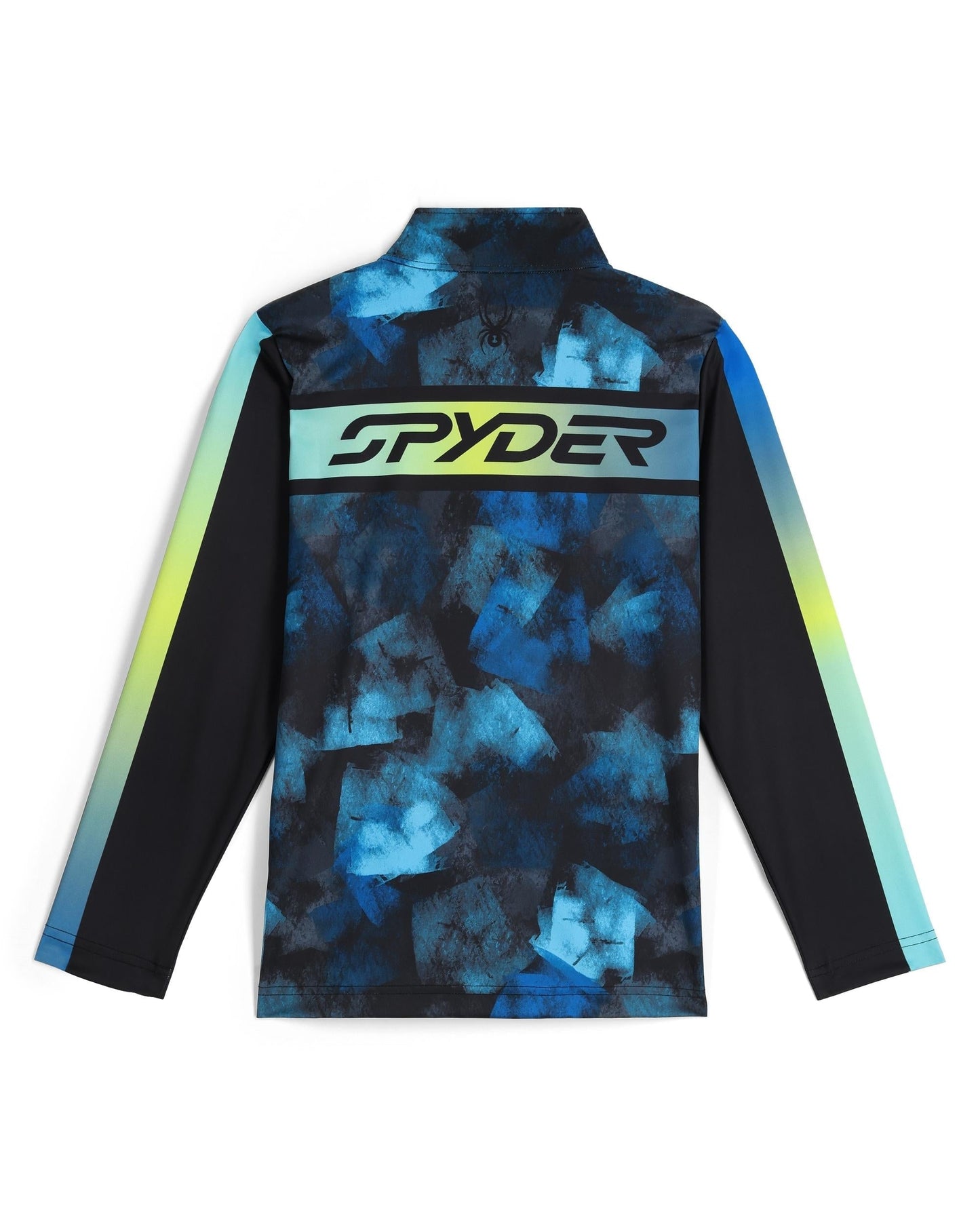 Boys Jacobs Half Zip - Cobalt Block Camo
