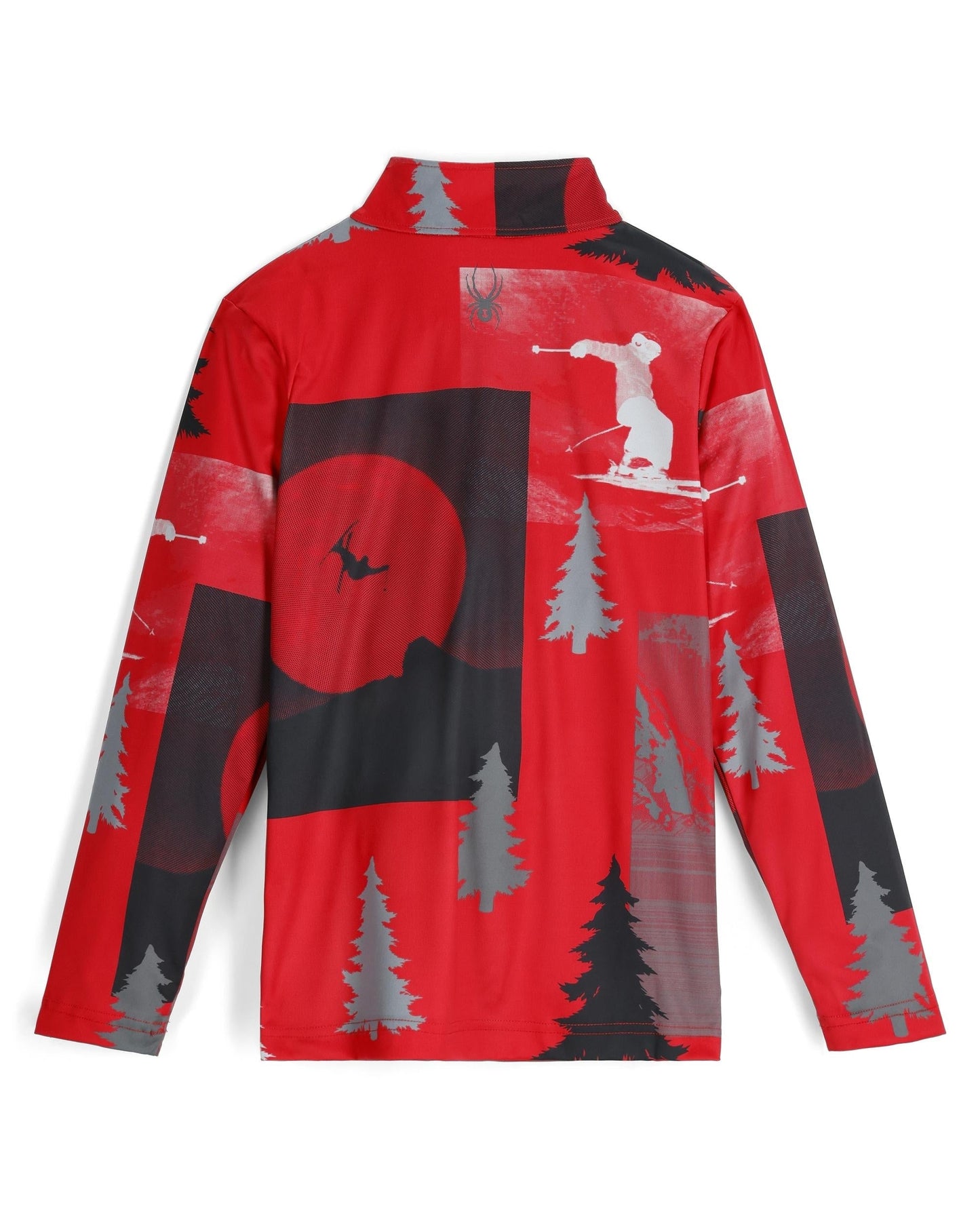 Boys Jacobs Half Zip - Spyder Red