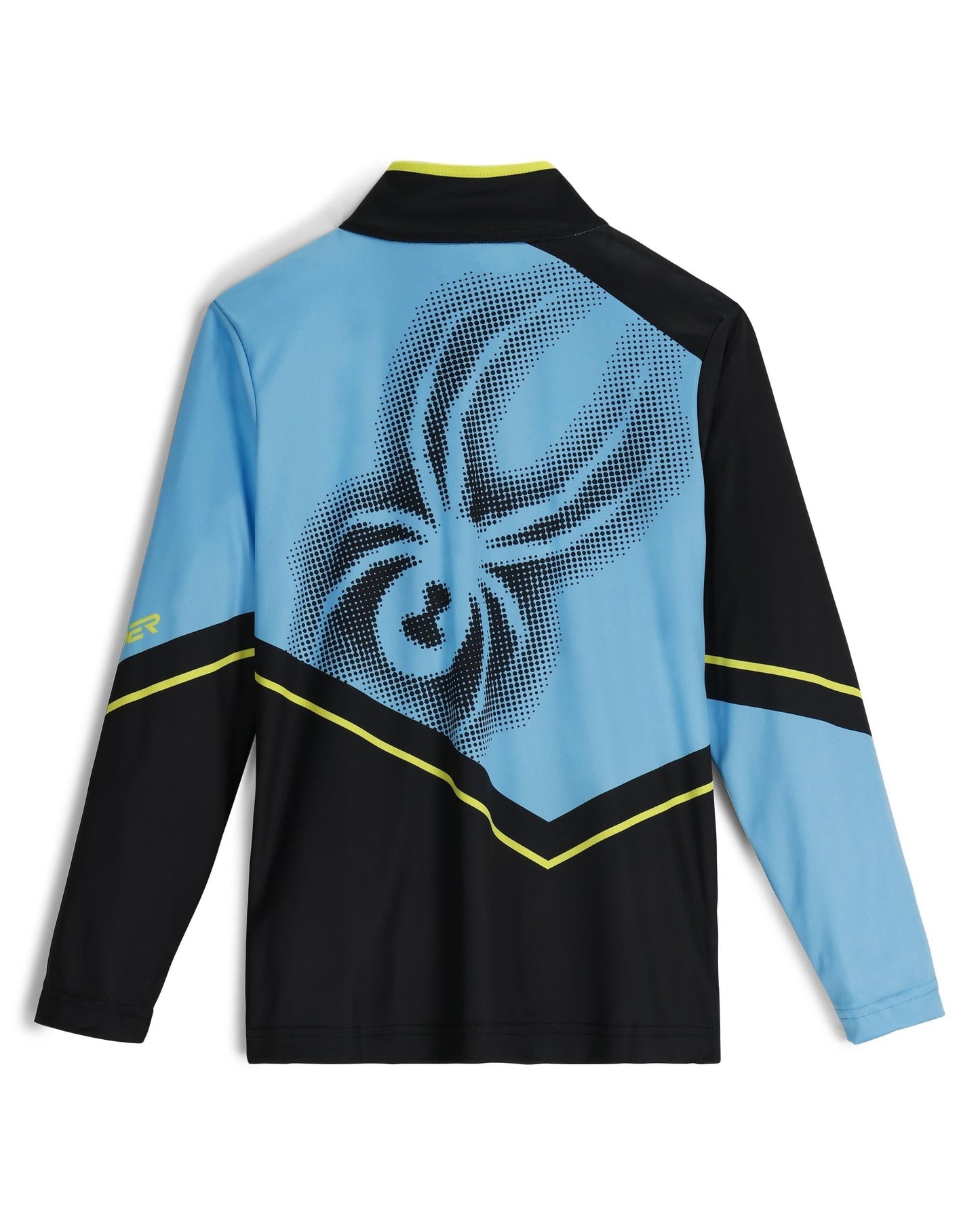 Boys Ryder Half Zip - Cyan Blue