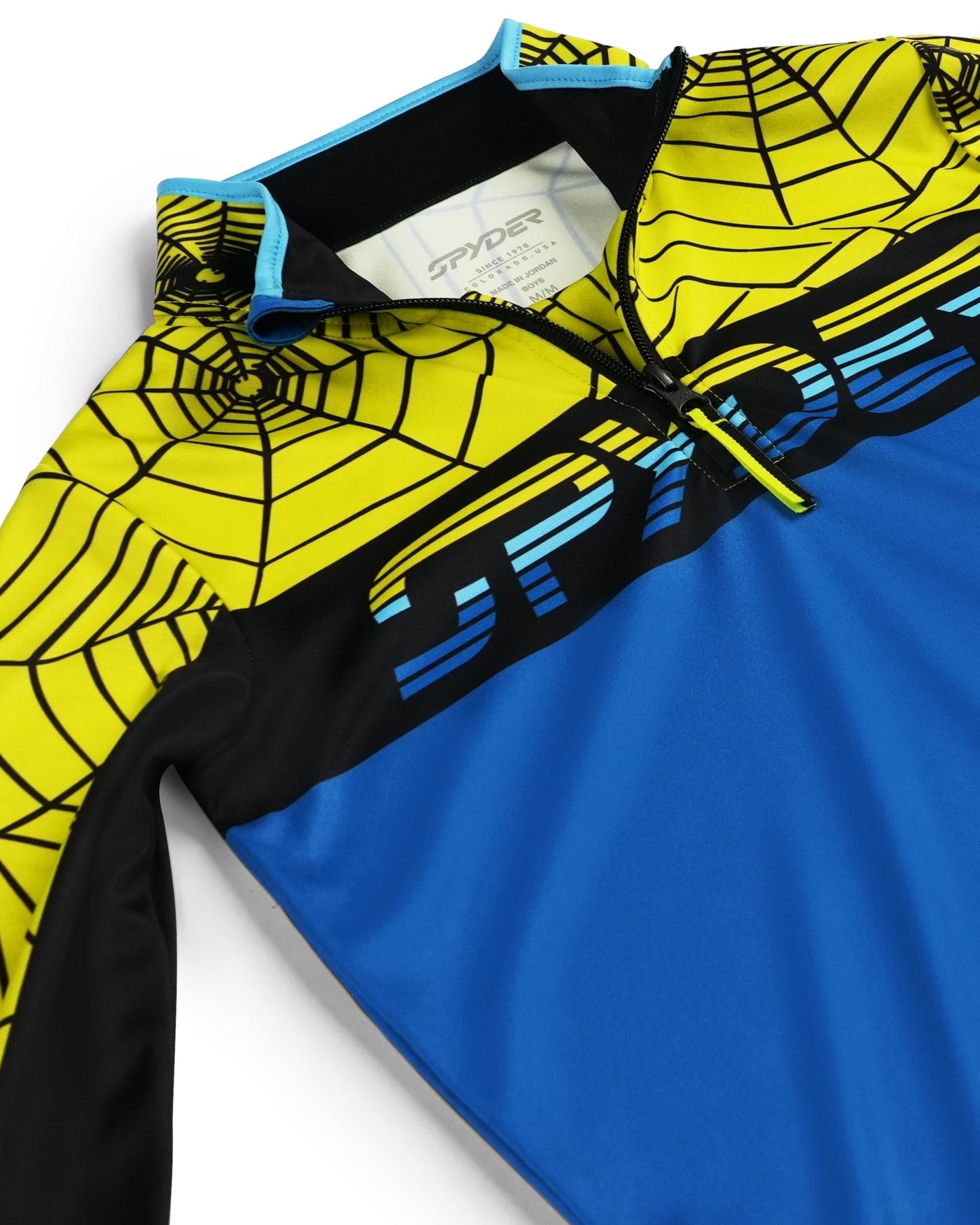Boys Ryder Half Zip - Lime