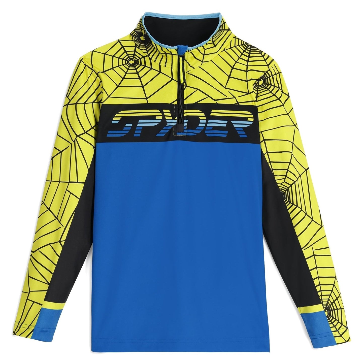 Boys Ryder Half Zip - Lime