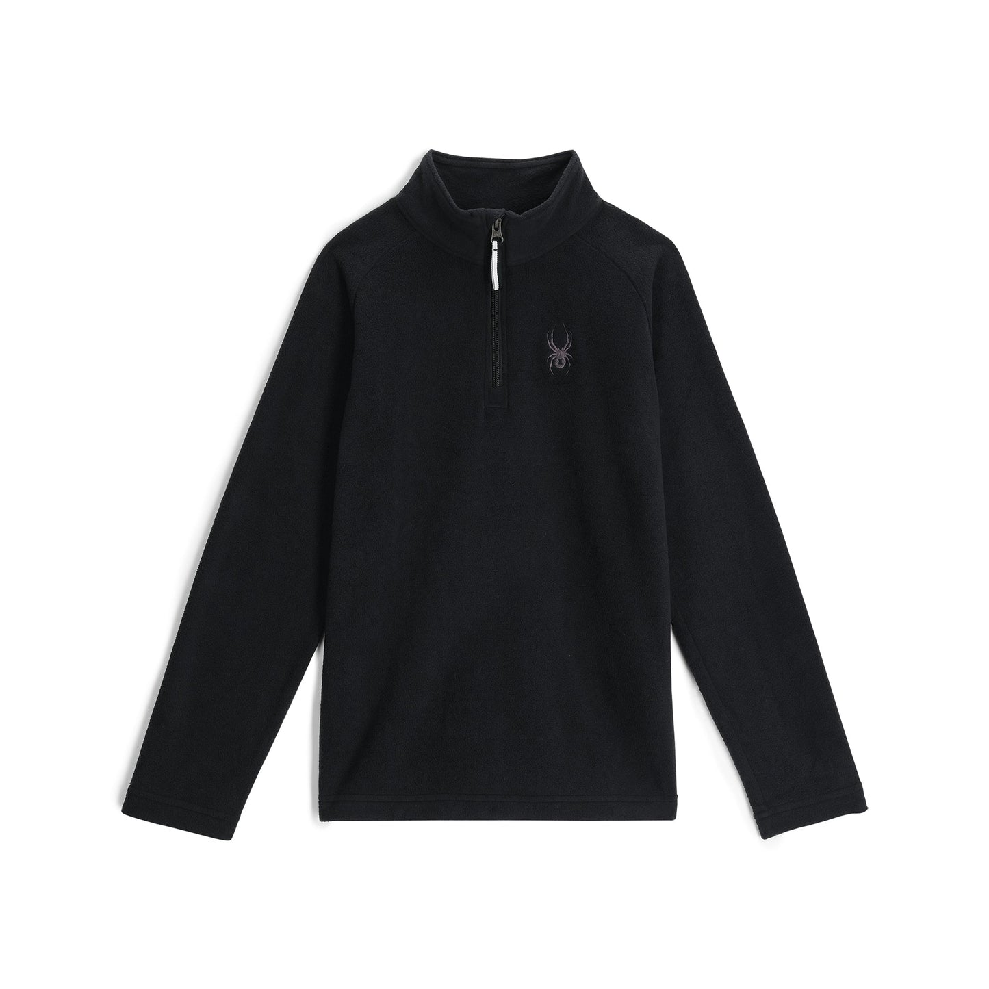 Kids Speed Fleece Half Zip - Black