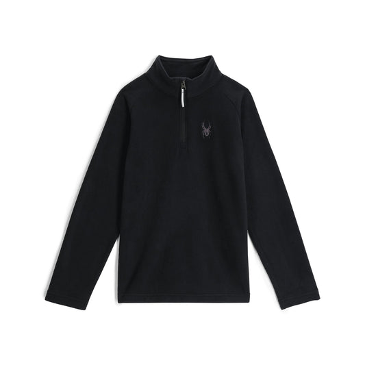 Kids Speed Fleece Half Zip - Black