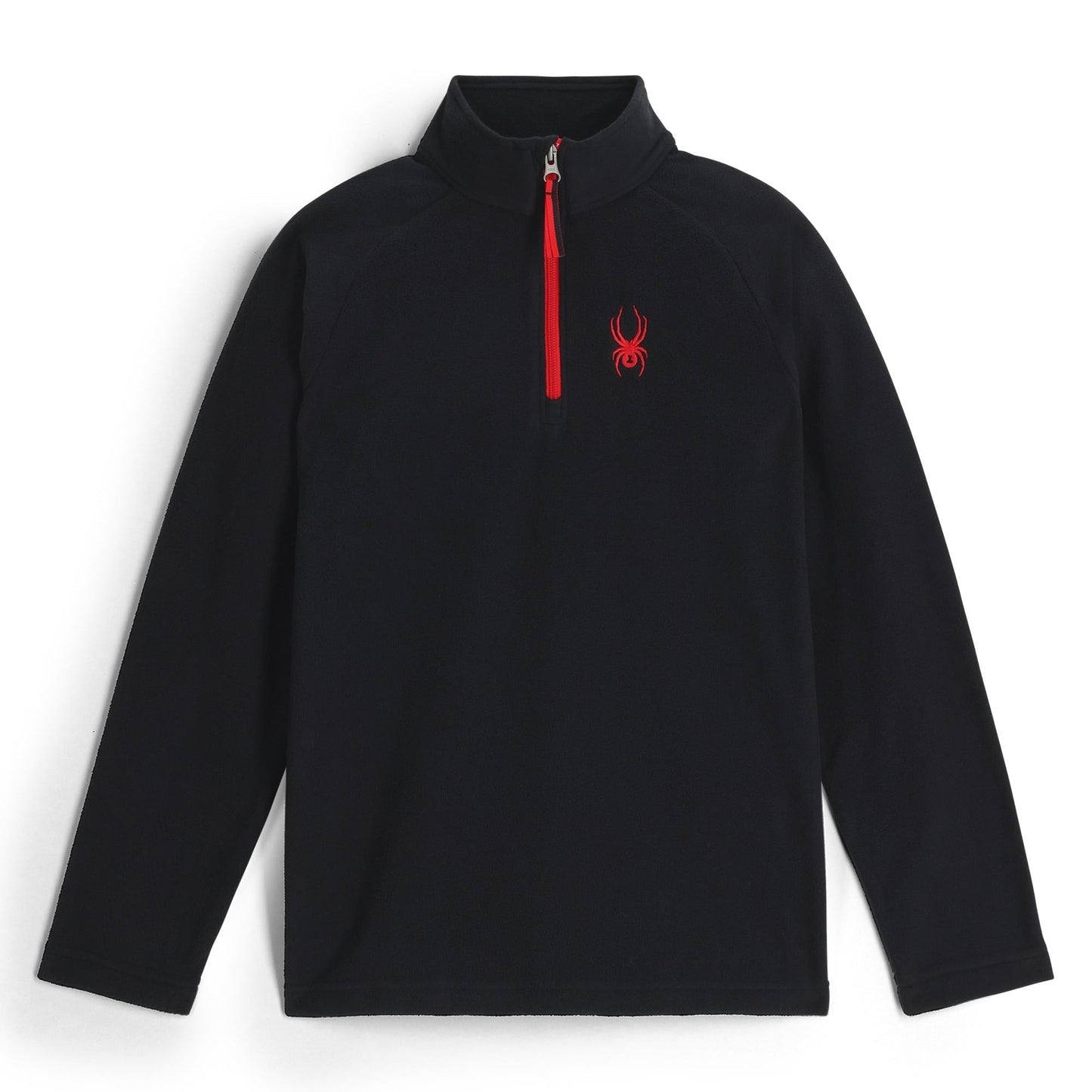 Kids Speed Fleece Half Zip - Black