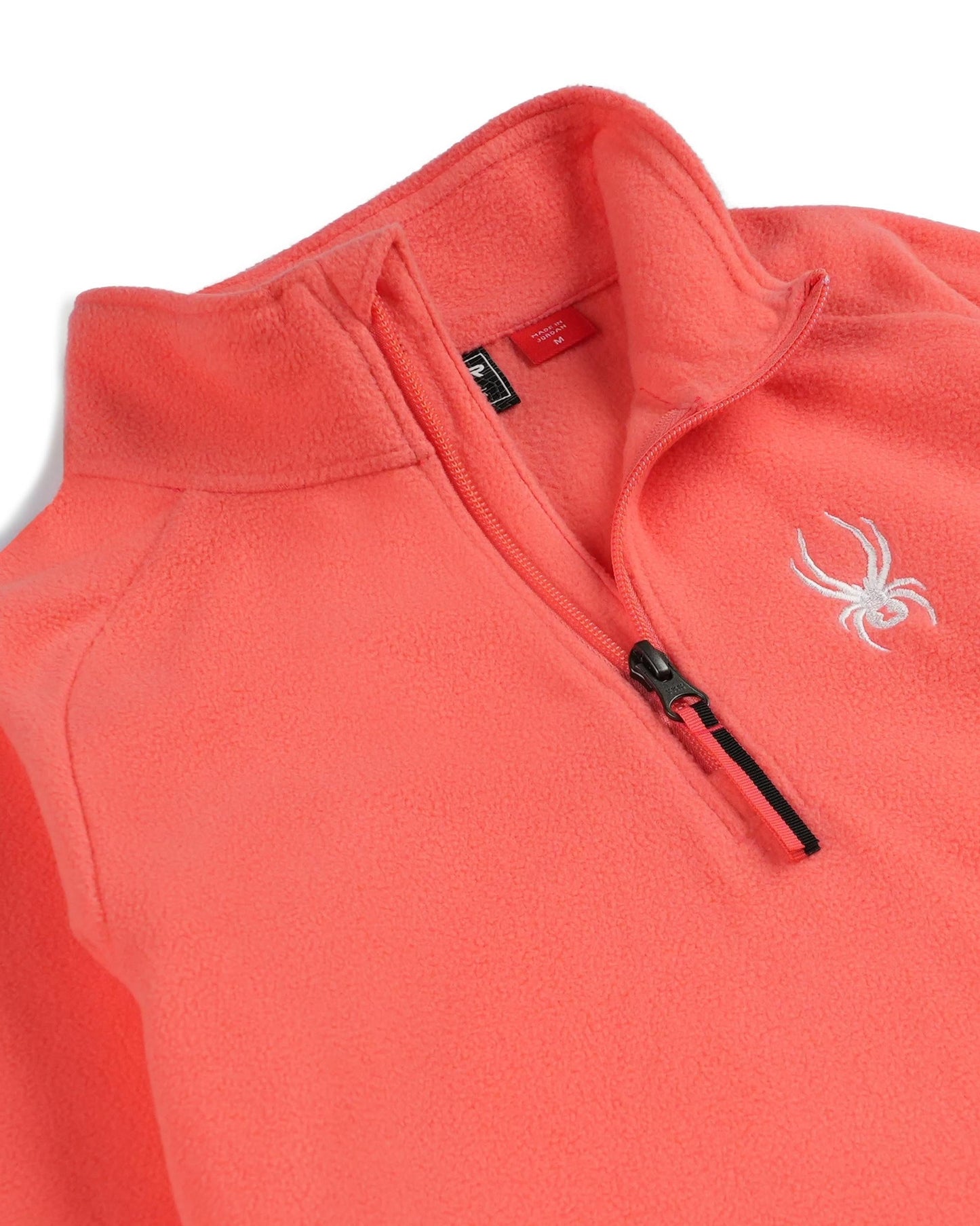 Kids Speed Fleece Half Zip - Coral Haze