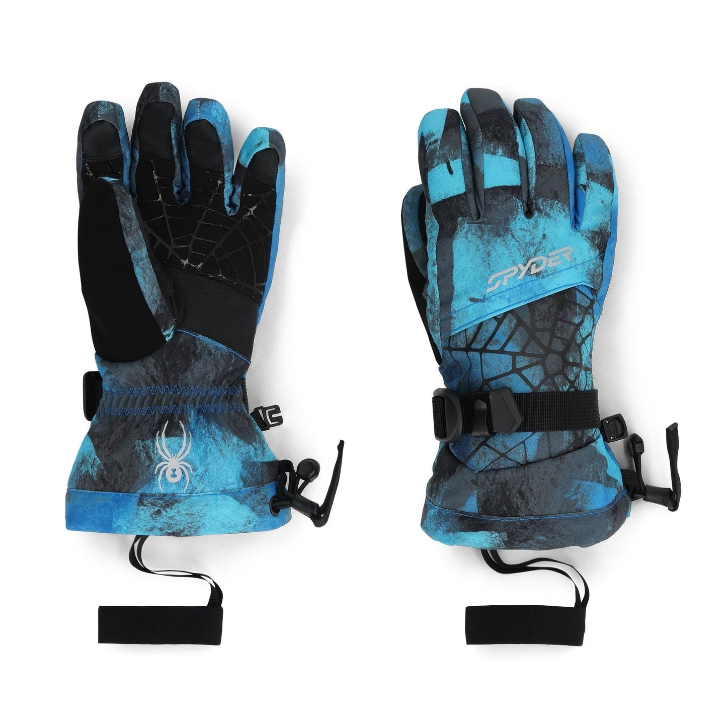 Boys Overweb - Cobalt Block Camo