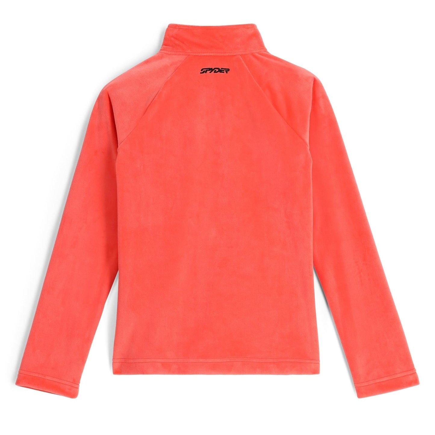 Girls Shimmer Bug Half Zip - Coral Haze