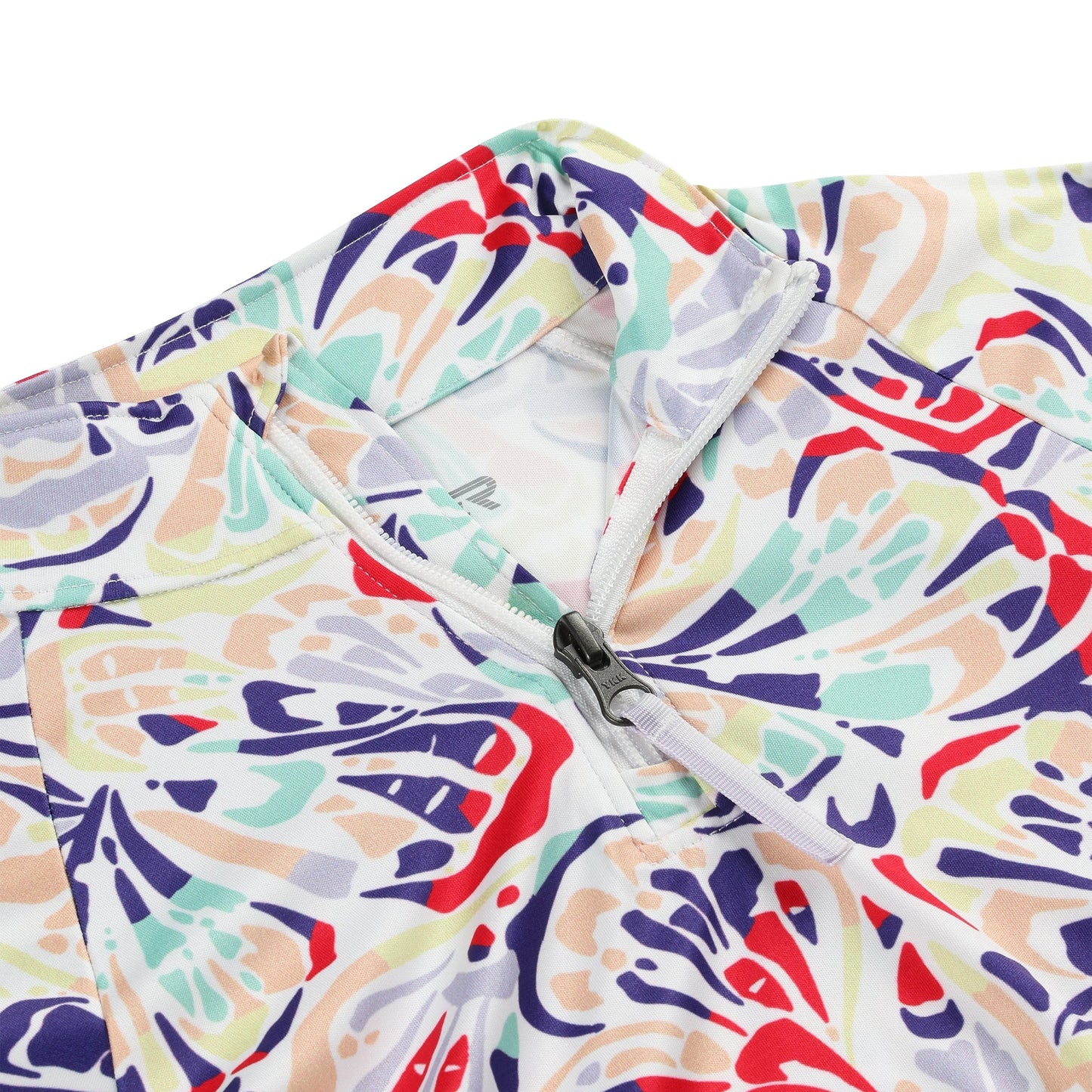 Girls Reflect Half Zip - Butterfly Multi