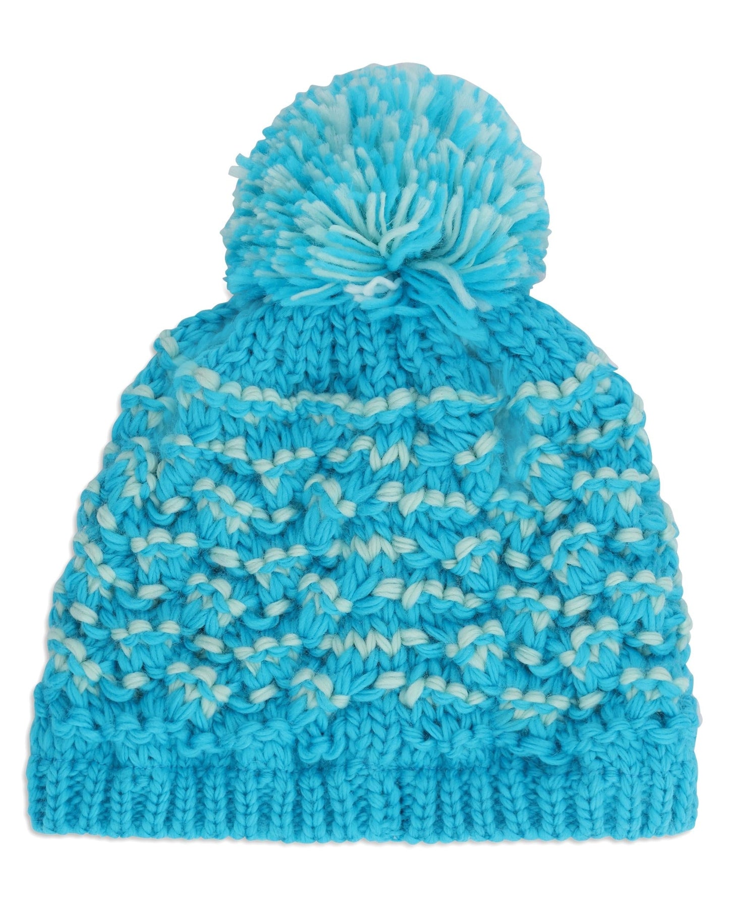 Girls Brrr Berry Hat - Cyan Blue