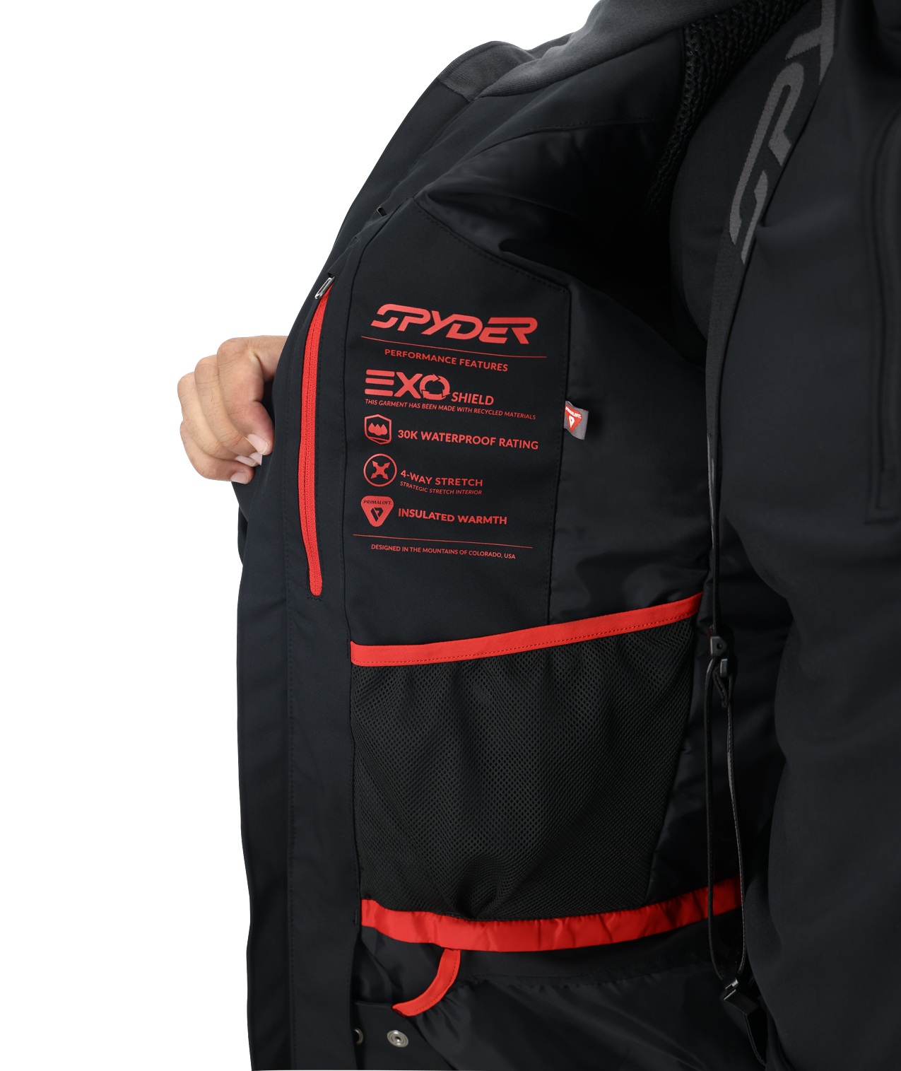 Mens Leader Jacket - Black