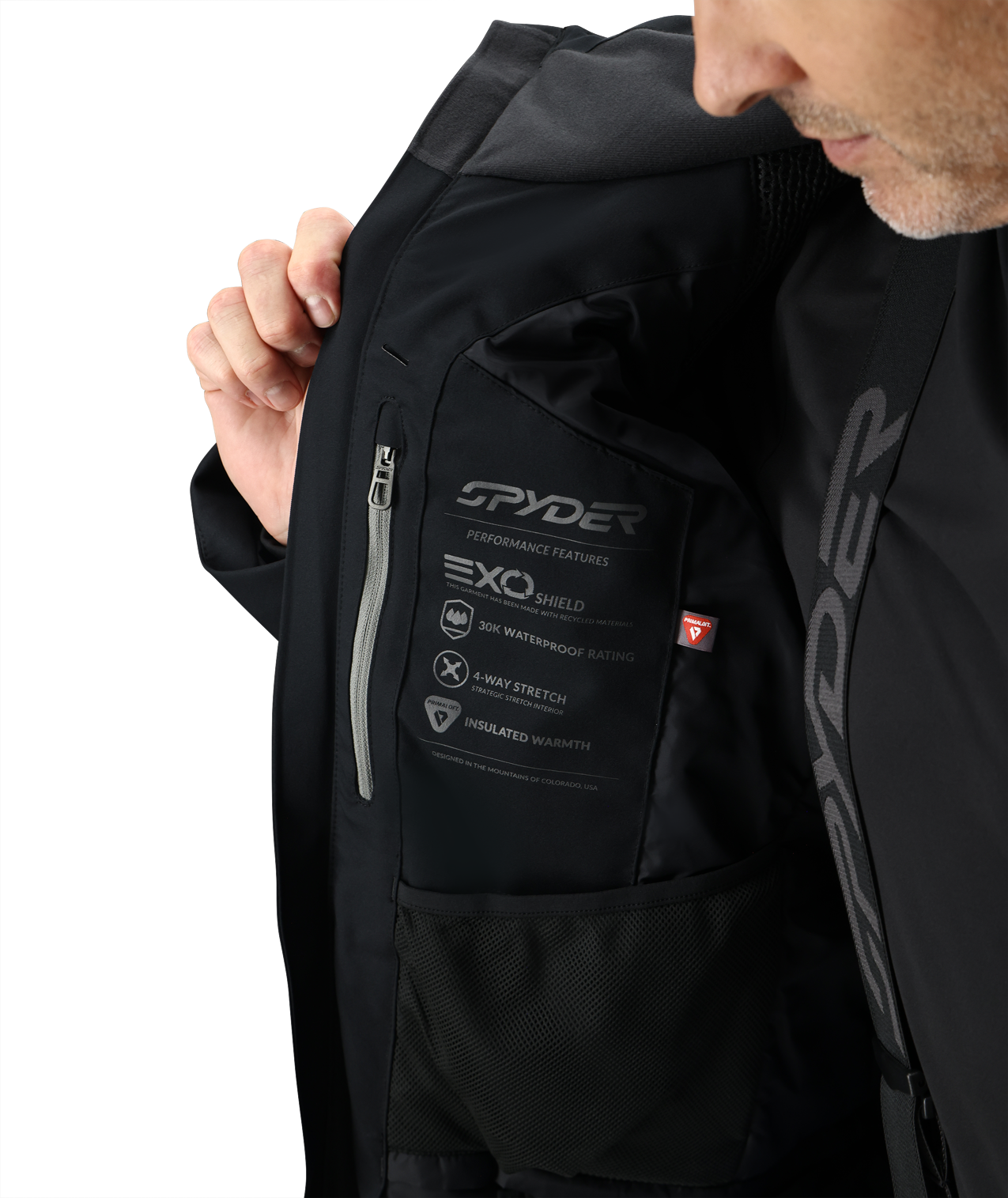 Mens Leader Jacket - Black