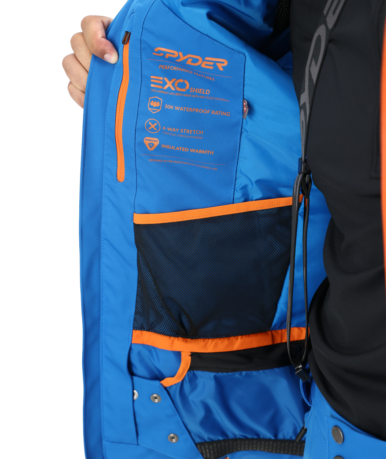 Mens Leader Jacket - Cobalt