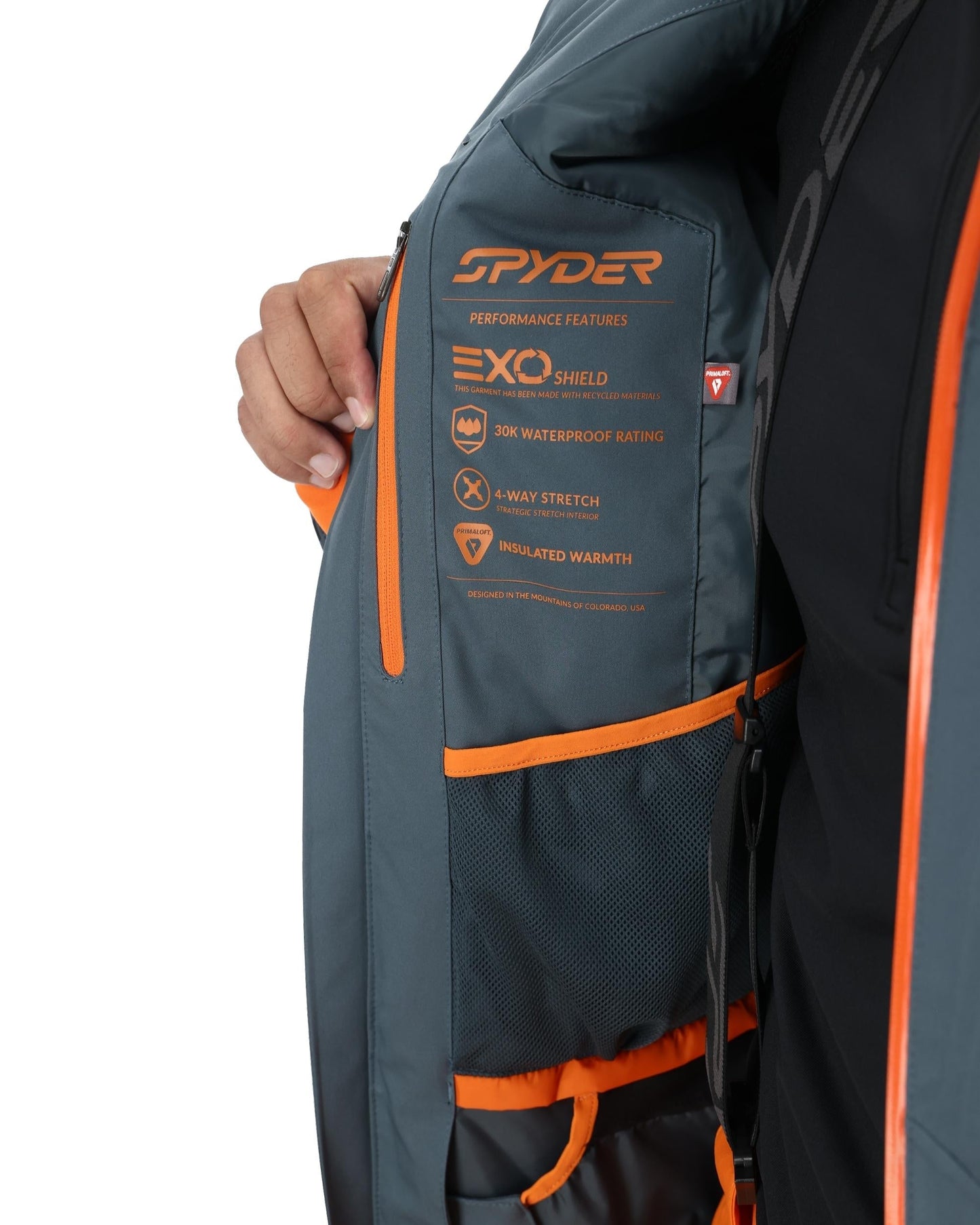 Mens Leader Jacket - Slate Blue