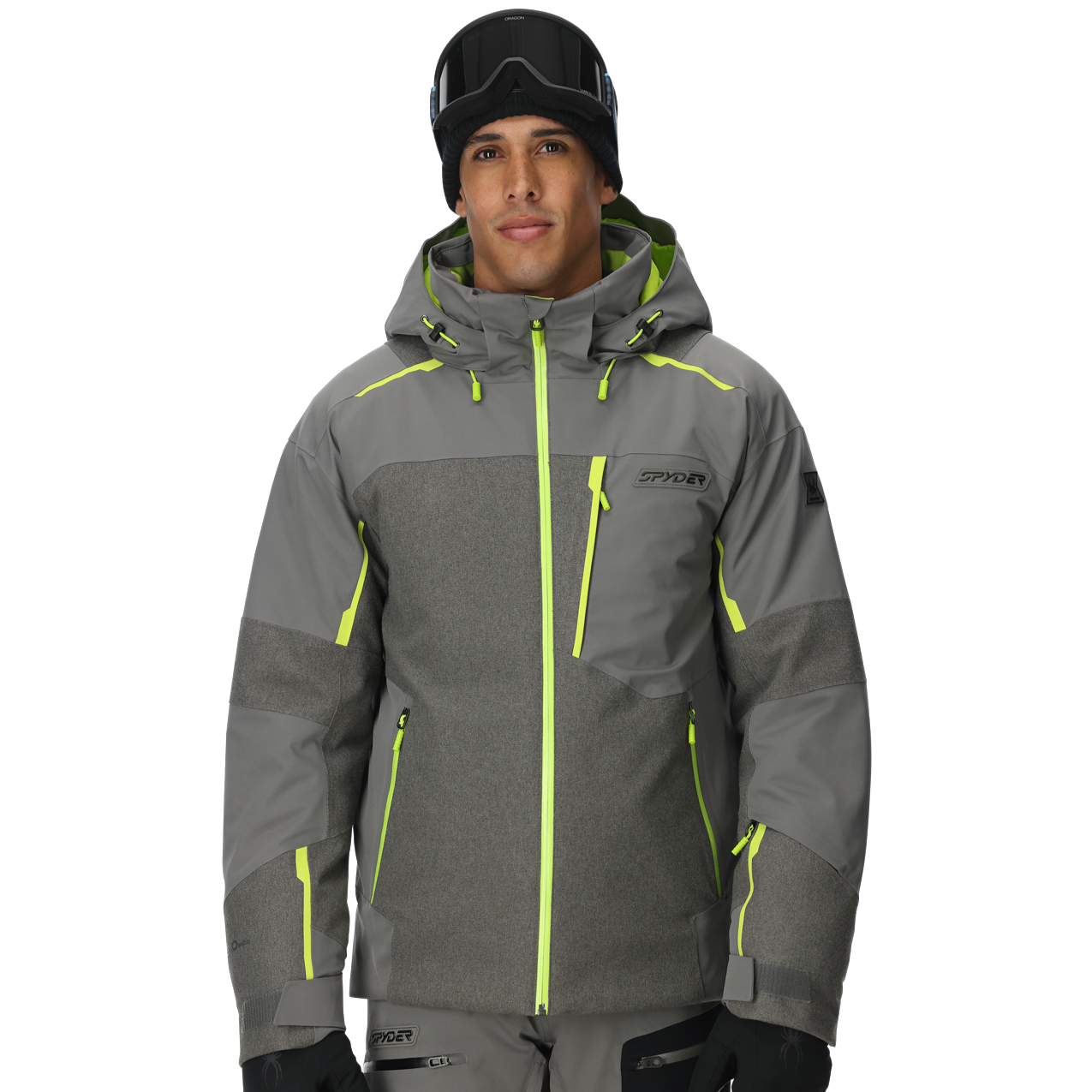 Mens Leader Jacket - Storm Melange