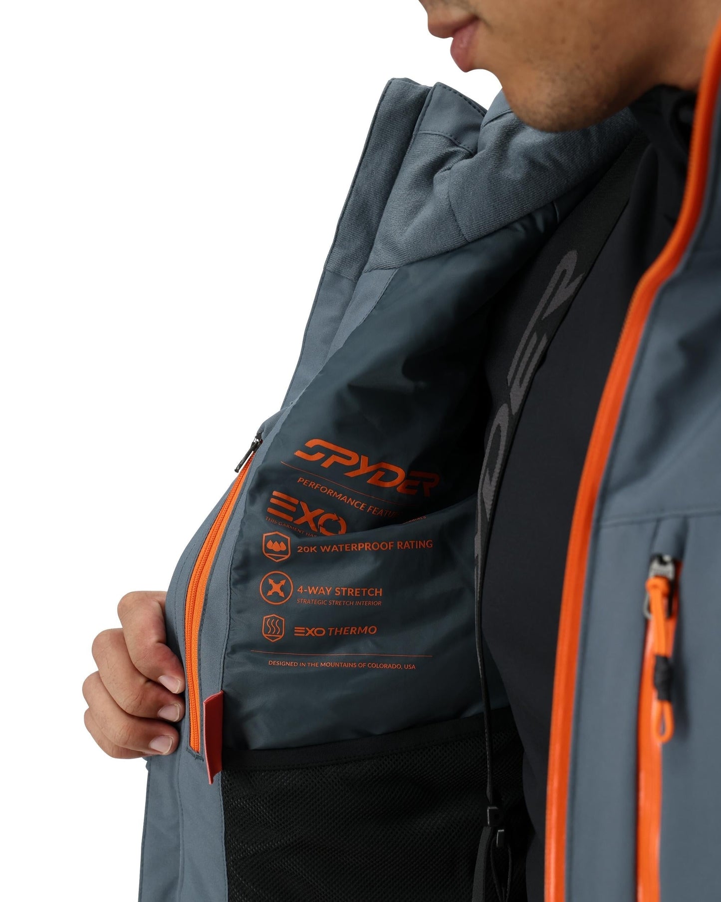 Mens Copper - Slate Blue