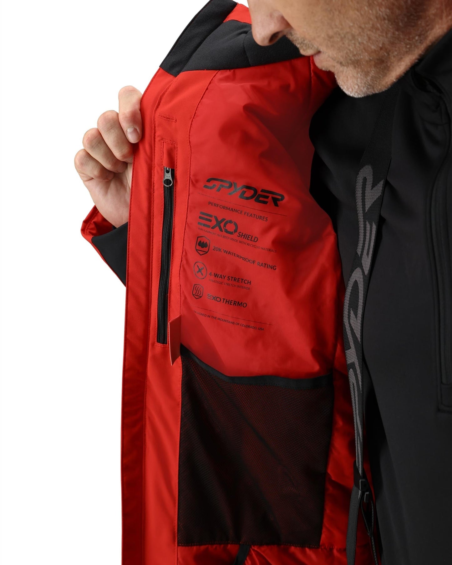 Mens Copper - Spyder Red
