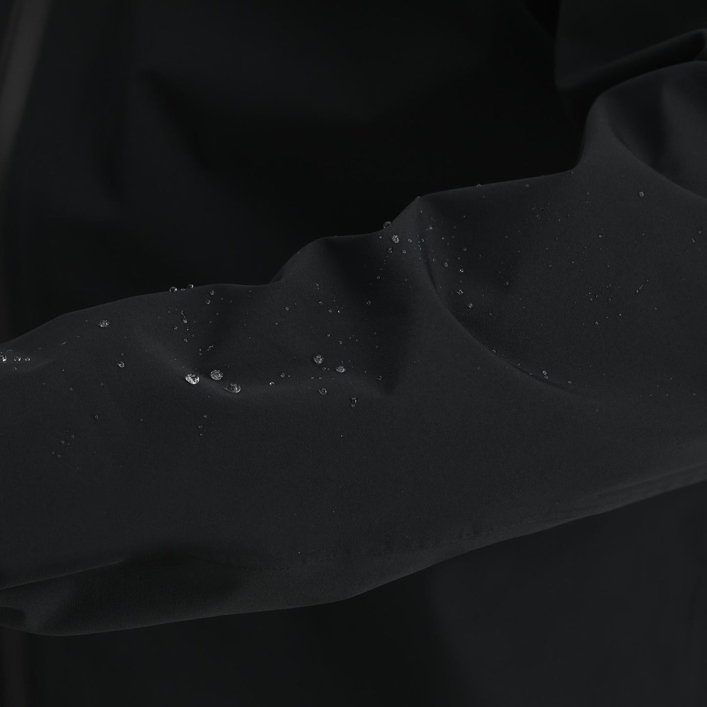Men Clutch Shell Jacket - Black