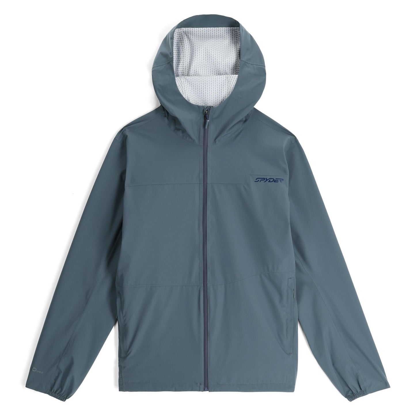 Men Clutch Shell Jacket - Slate Blue