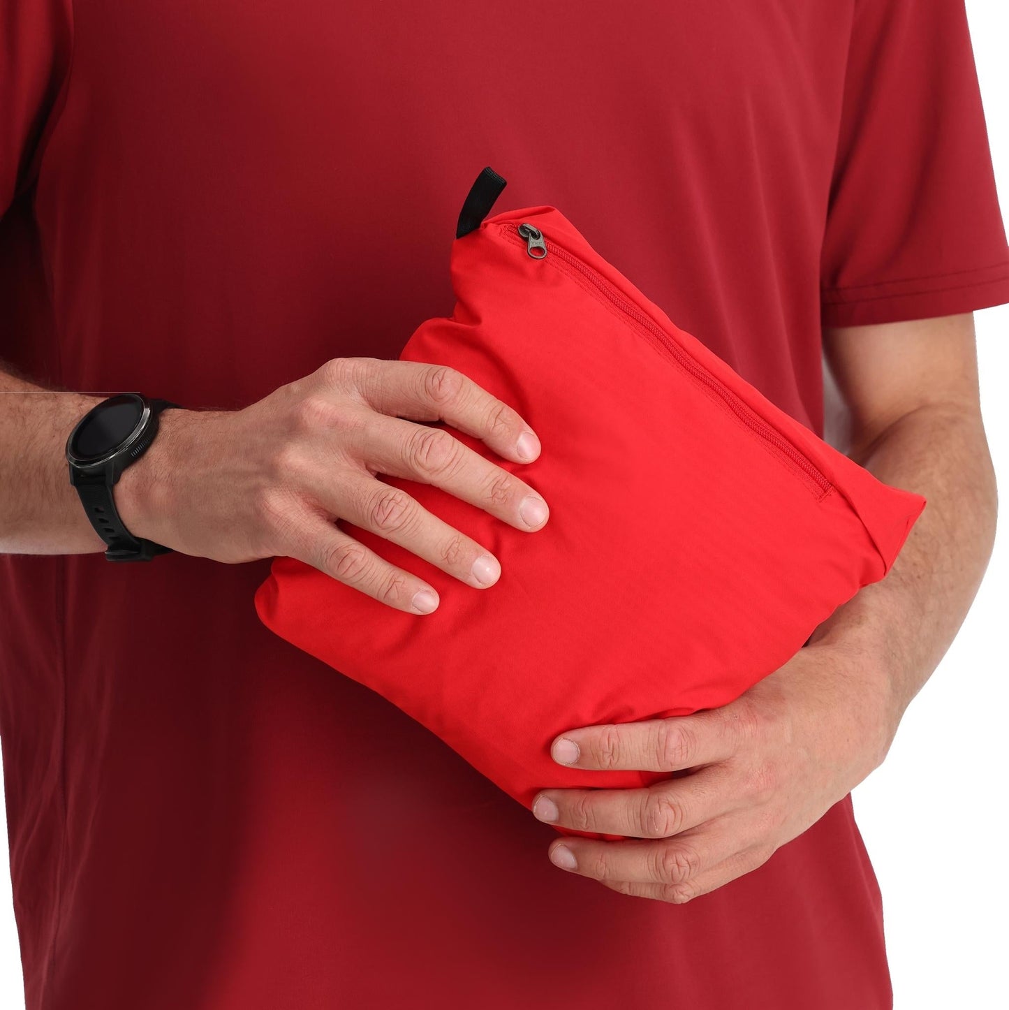 Men Clutch Shell Jacket - Spyder Red