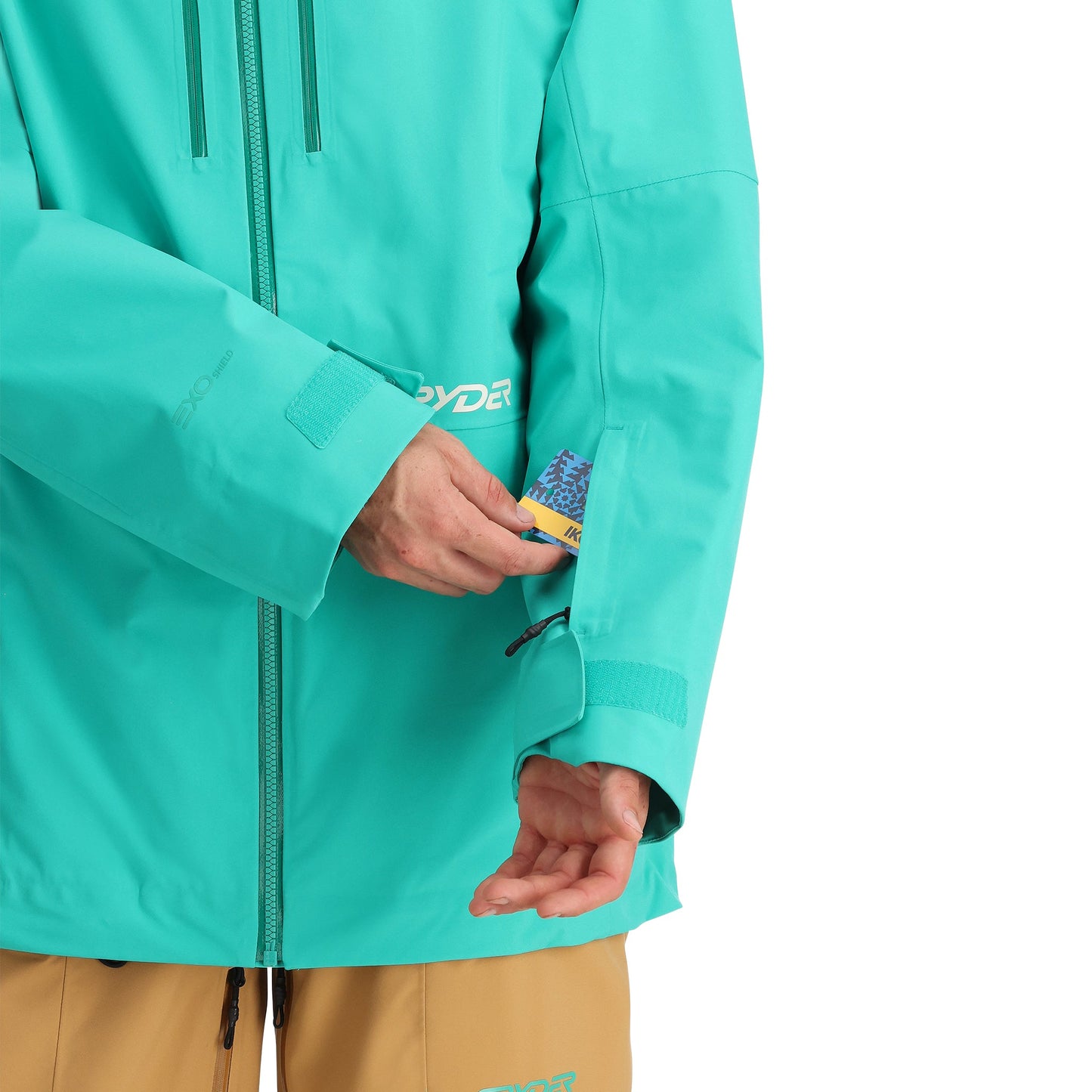 Mens Jagged - Teal Green