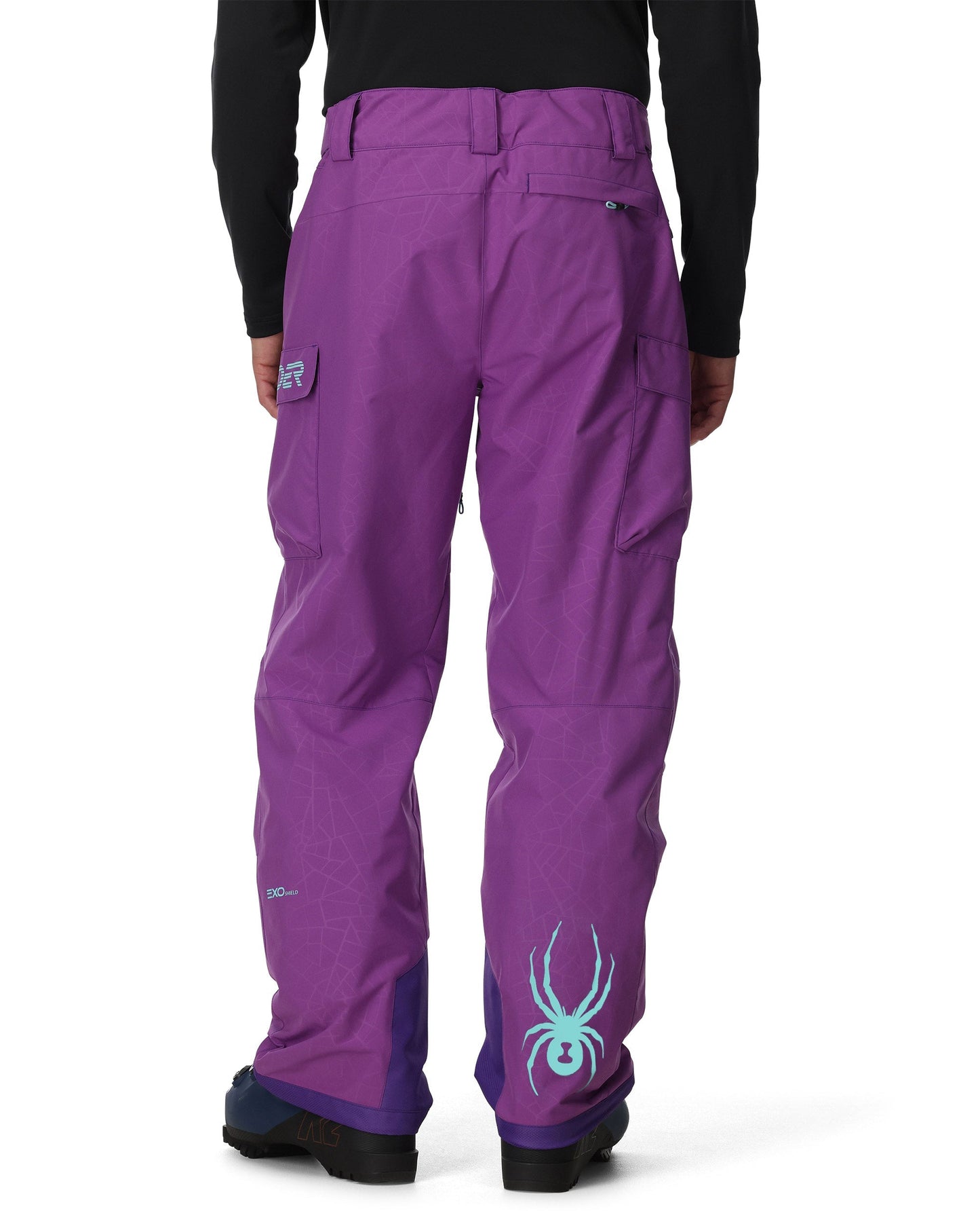 Mens Lift Pants - Glitch Purple