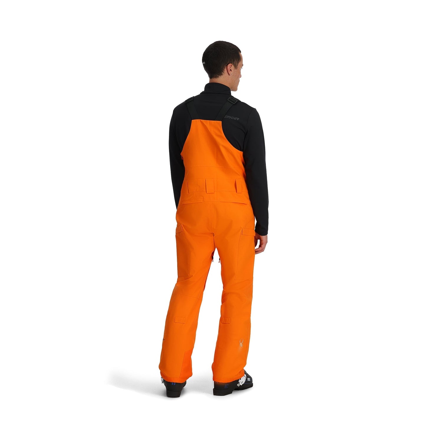 Mens Terrain Bib - Orange Shock