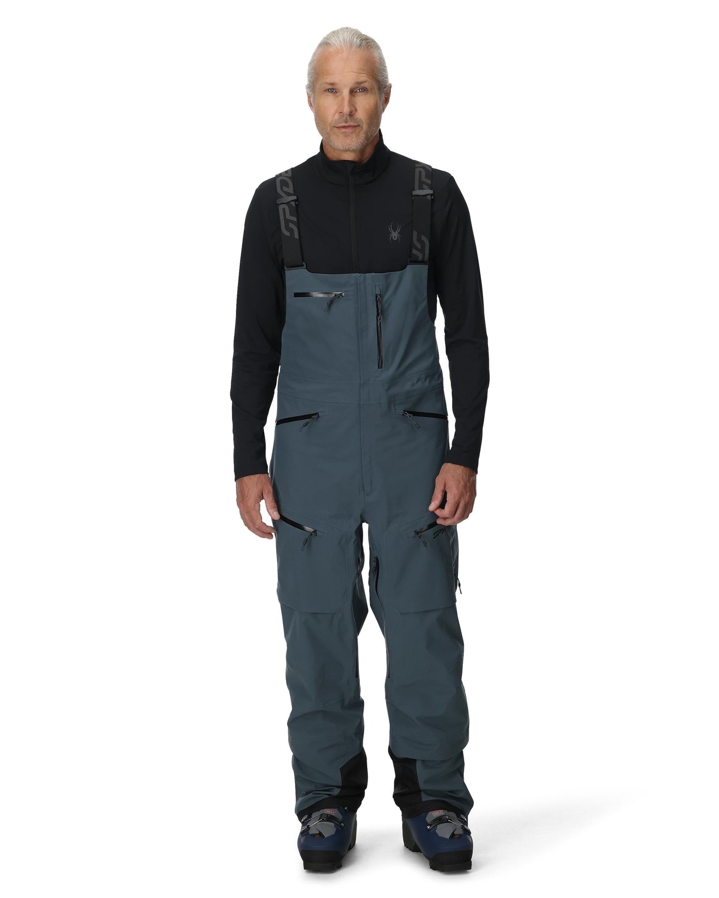 Mens Sanction Bib - Slate Blue