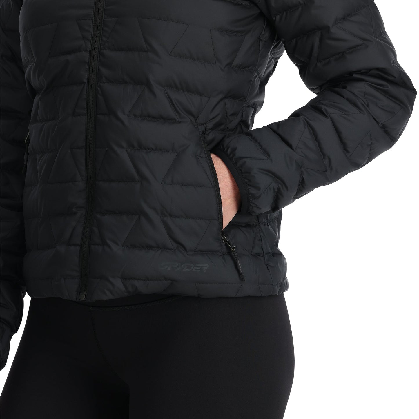 Womens Zenith Hooded - Black