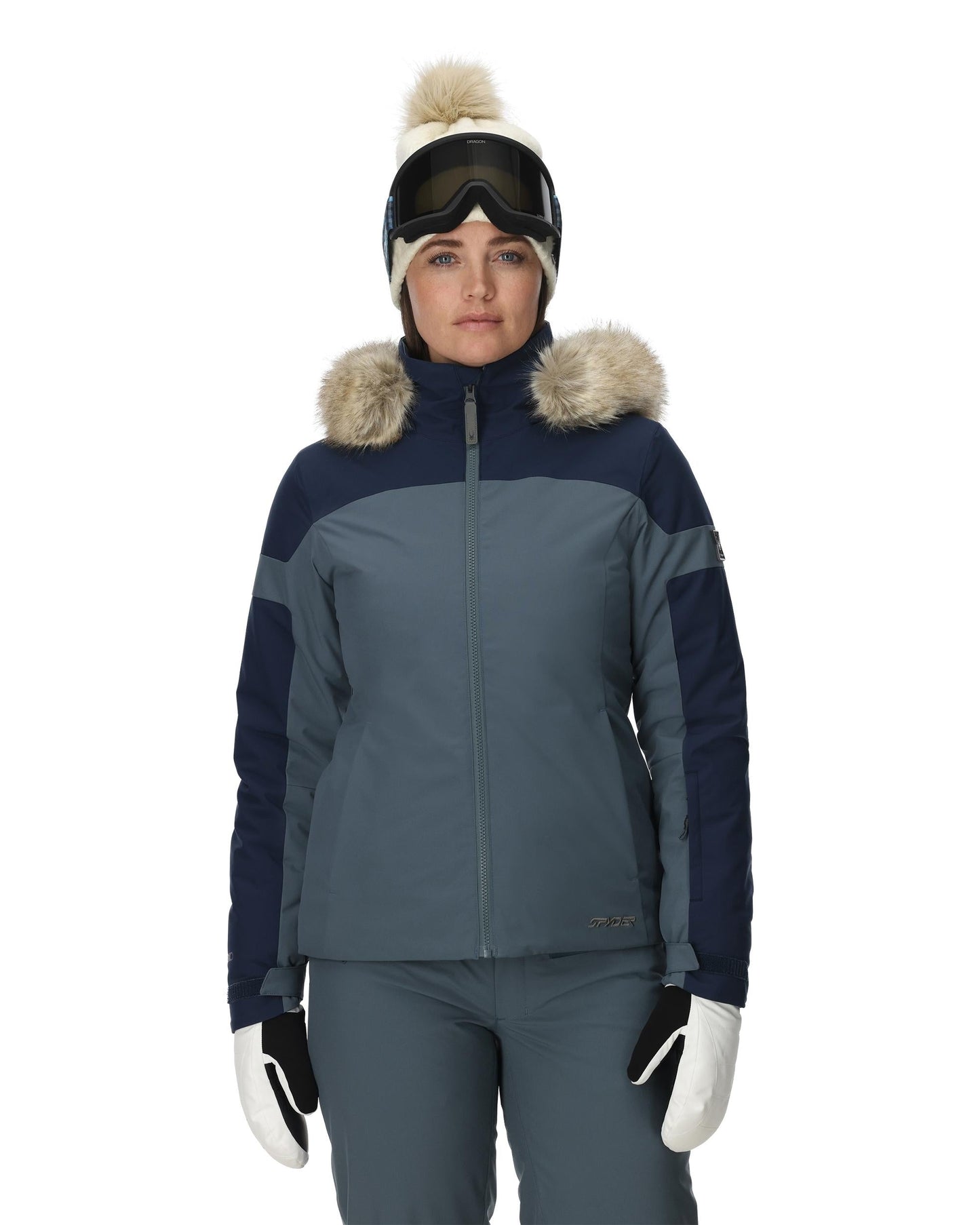 Womens Vida Jacket - Slate Blue