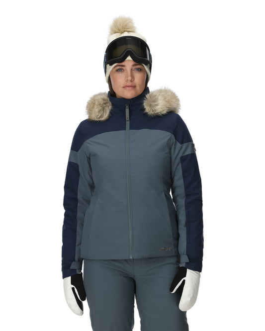 Womens Vida Jacket - Slate Blue
