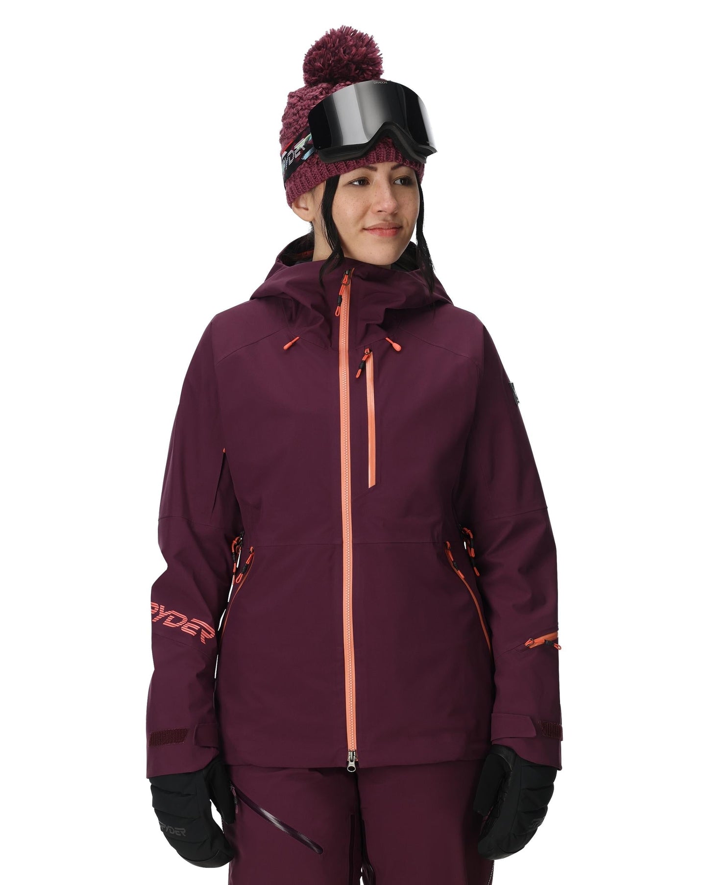 Womens Solitaire - Plum