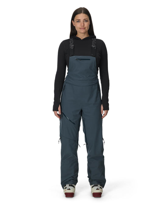 Womens Solitaire Bib - Slate Blue