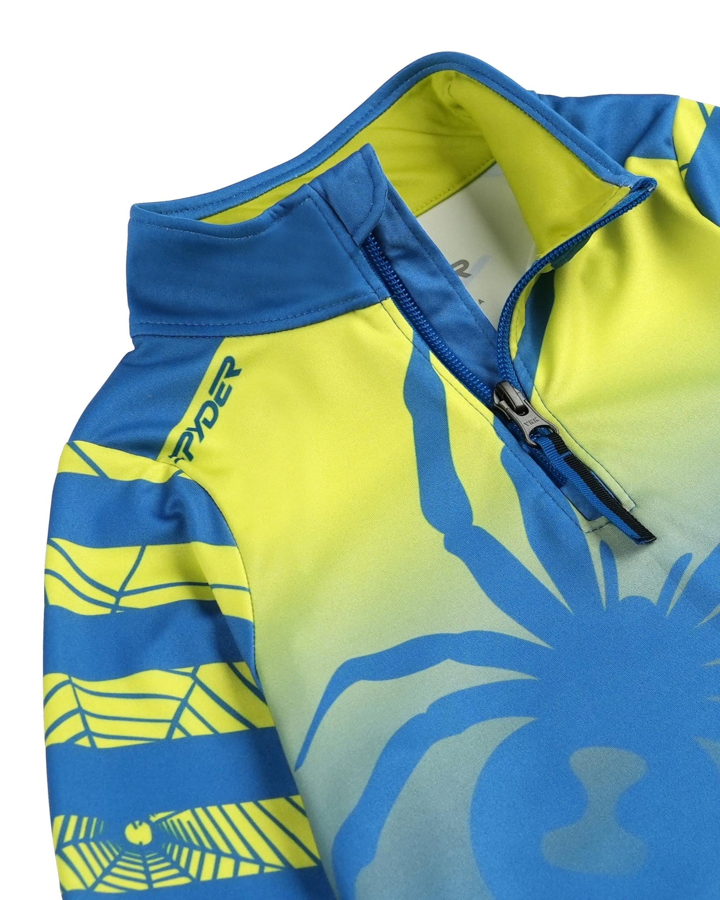 Boys Challenge Half Zip - Lime