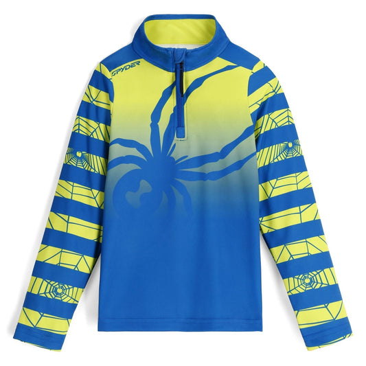 Boys Challenge Half Zip - Lime