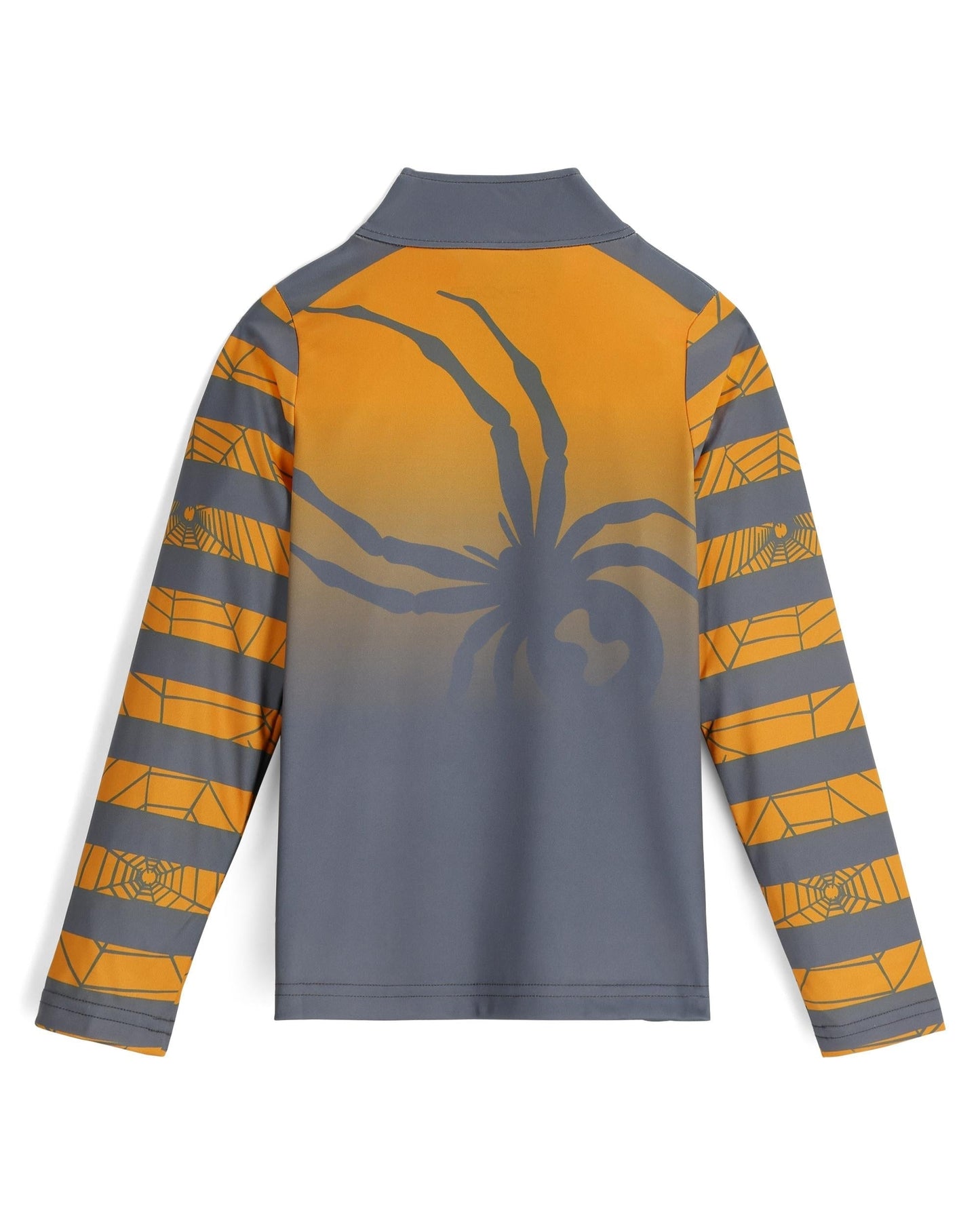 Boys Challenge Half Zip - Orange Pop