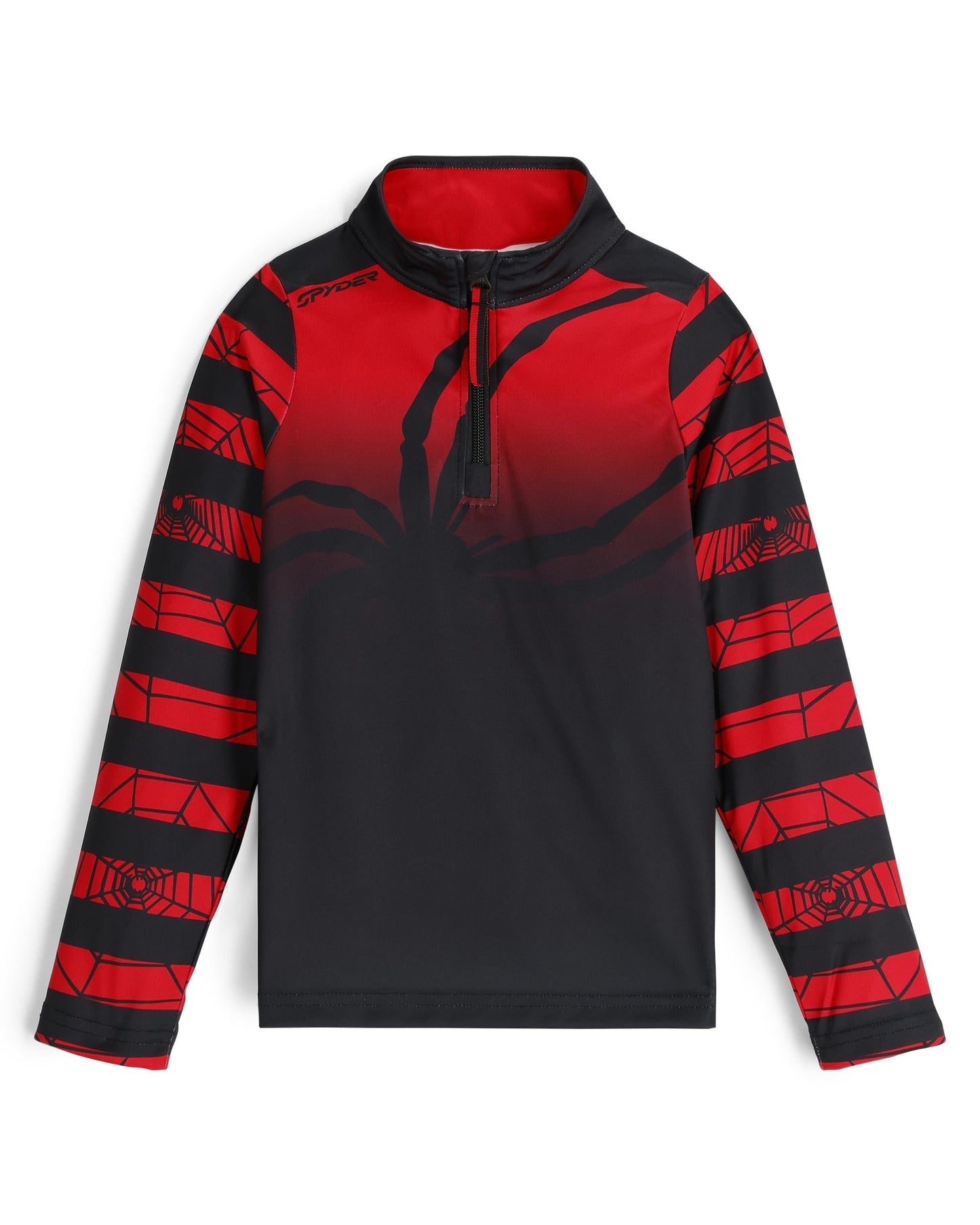 Boys Challenger Half Zip - Spyder Red